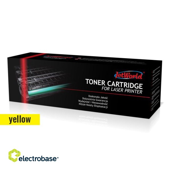Toner cartridge JetWorld Yellow Olivetti D-Color MF3302 replacement B1355 