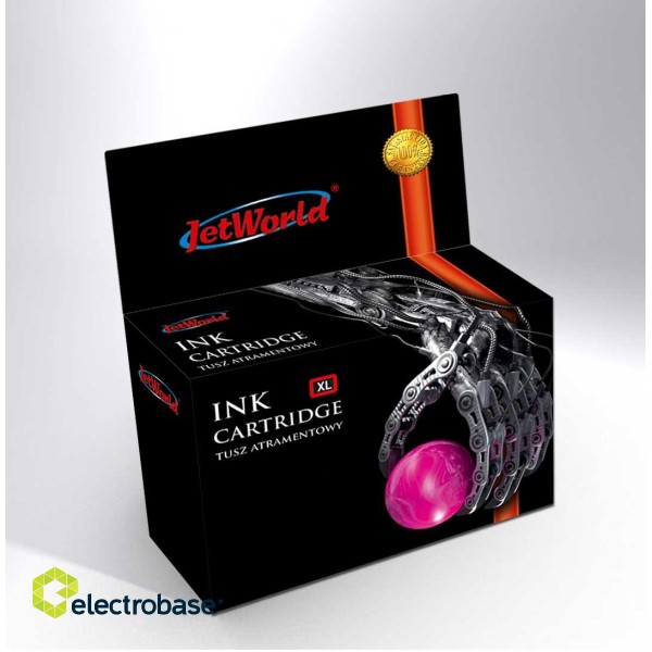 Ink Cartridge JetWorld  Magenta Canon CLI-526M replacement CLI526M (4542B001, 4542B001AA) 