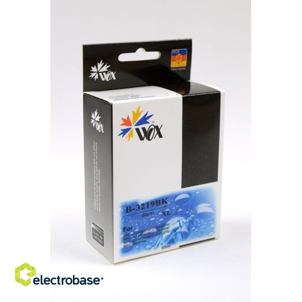 Ink cartridge Wox Black Brother LC3219BK  replacement (LC3219BK) (LC3217BK) 