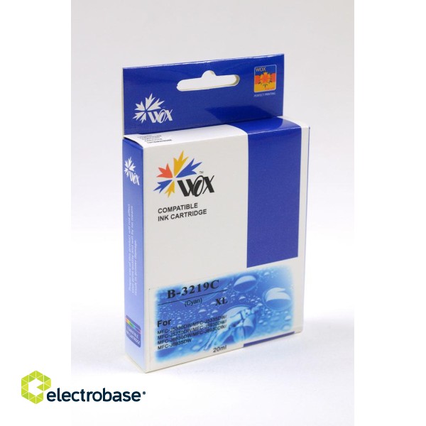 Ink cartridge Wox Cyan Brother LC3219C replacement (LC3219C) (LC3217C) 