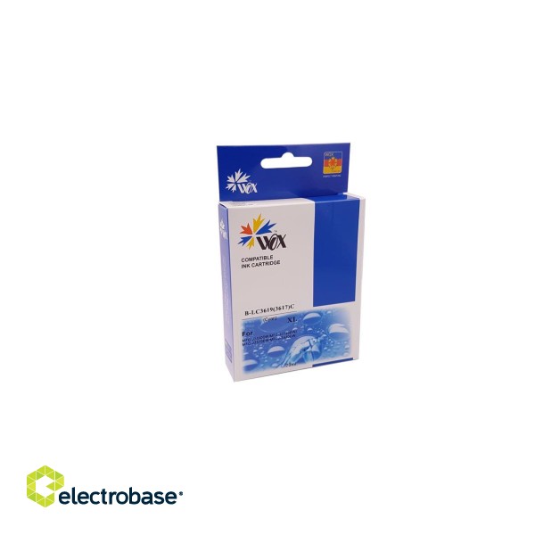 Ink cartridge Wox Cyan Brother LC3619C replacement (LC3619C) 