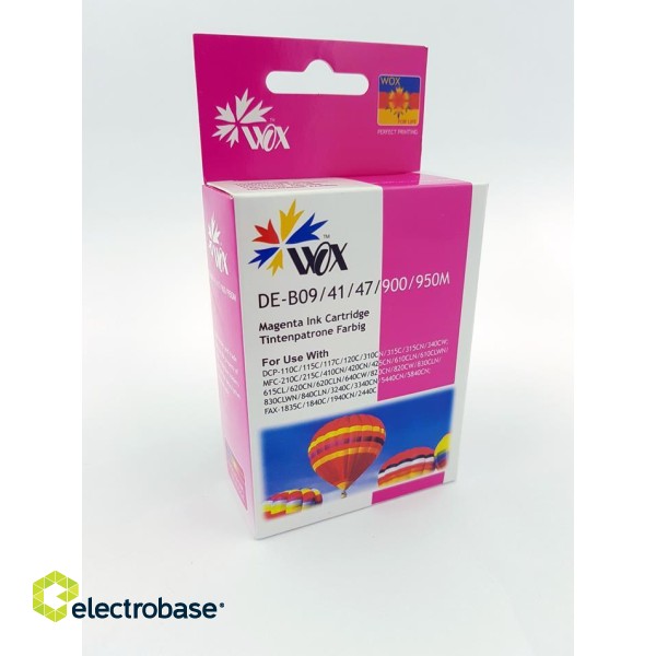 Ink cartridge Wox Magenta BROTHER LC900M replacement LC900M 