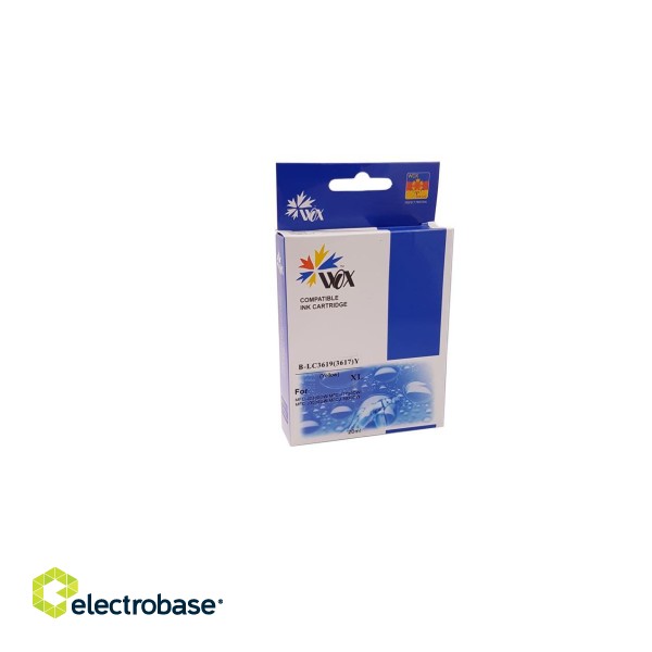 Ink cartridge Wox Yellow Brother LC3619Y replacement (LC3619Y) 