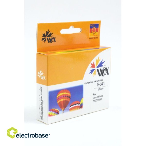 Ink cartridge Wox Black EPSON T0341 replacement C13T03414010 (C13T03414010)