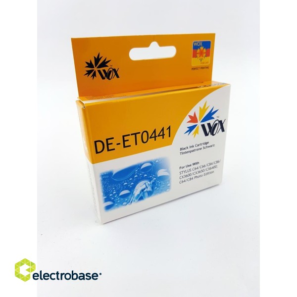 Ink cartridge Wox Black EPSON T0441 replacement C13T04414010 