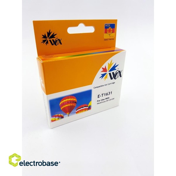 Ink cartridge Wox Black EPSON T1631 replacement C13T16314010 