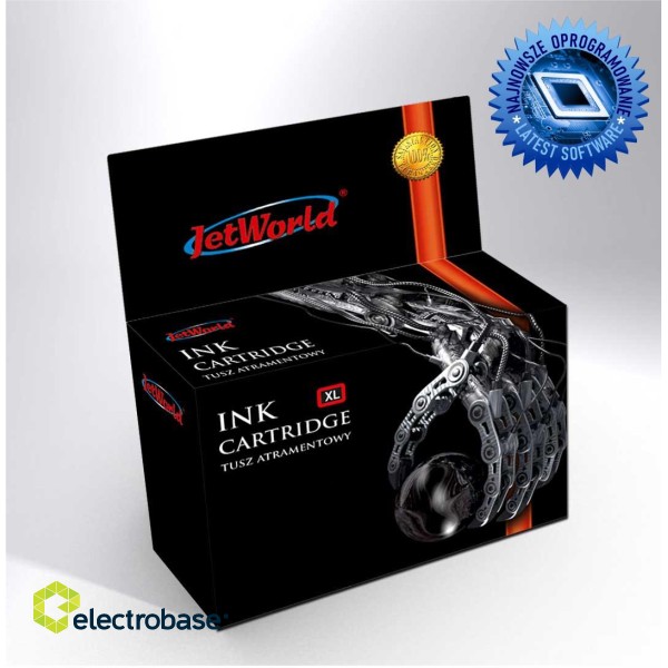 Ink Cartridge JetWorld  Black HP 903XL remanufactured T6M15AE (anti upgrade) 