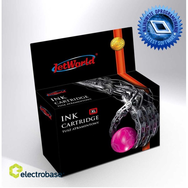 Ink Cartridge JetWorld  Magenta HP 903XL remanufactured T6M07AE (anti upgrade) 