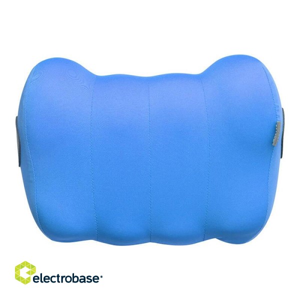 Silk Car Headrest Pillow Baseus ComfortRide Series (blue) image 2