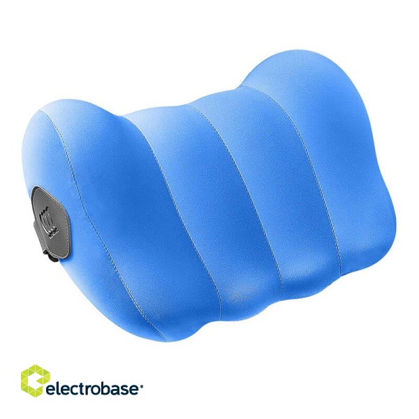 Silk Car Headrest Pillow Baseus ComfortRide Series (blue) фото 4