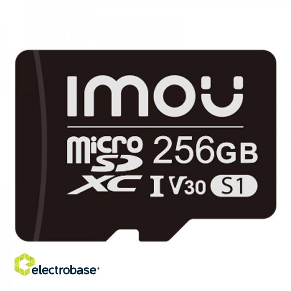 Memory card IMOU 256GB microSD (UHS-I, SDHC, 10/U3/V30, 95/38)