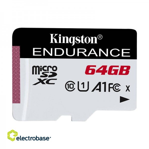 Memory card microSD 64GB Kingston 95/30MB/s C Endurance image 2
