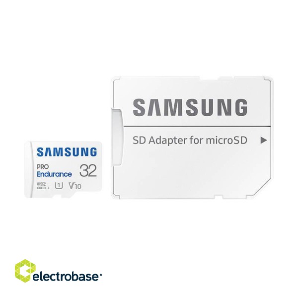 Memory card Samsung Pro Endurance 32GB + adapter (MB-MJ32KA/EU) image 6