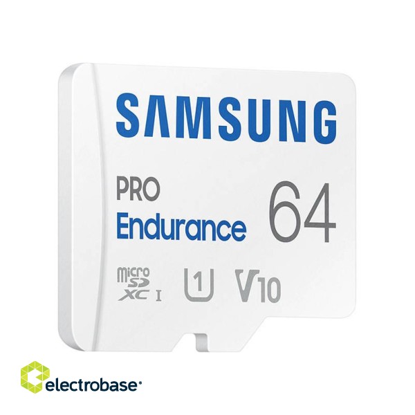Memory card Samsung Pro Endurance 64GB + adapter (MB-MJ64KA/EU) image 5