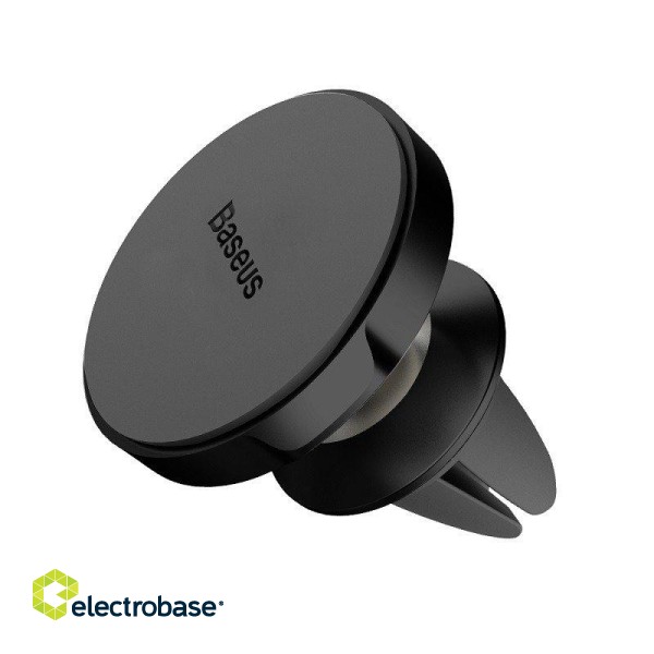 Baseus Small Ears magnetic car holder for ventilation grid - black paveikslėlis 2