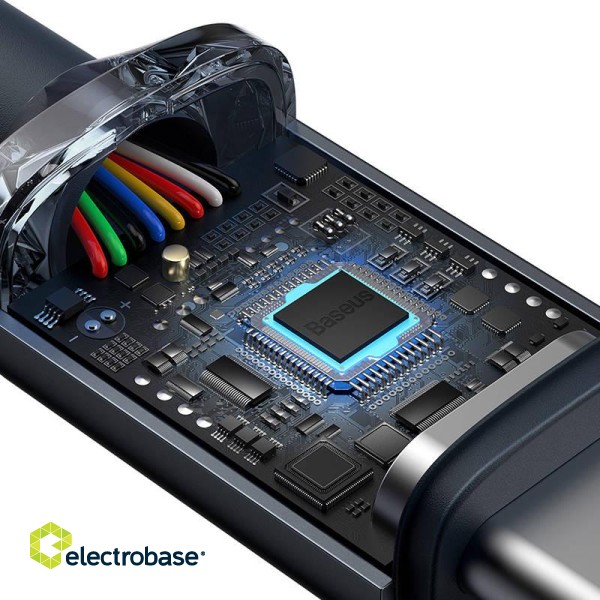 Baseus Crystal Shine cable USB-C to USB-C, 100W, 2m (black) фото 5