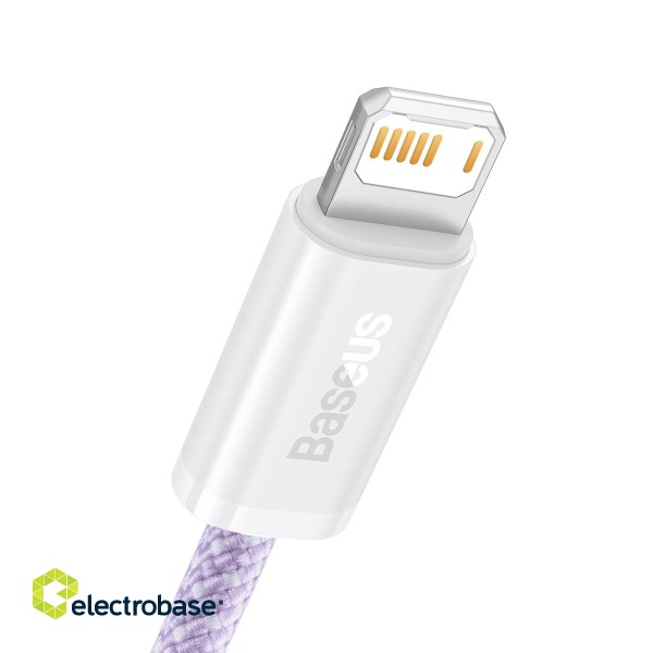 Baseus Dynamic cable USB to Lightning, 2.4A, 2m (Purple) image 3