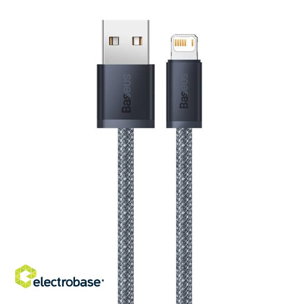 Baseus Dynamic Series cable USB to Lightning, 2.4A, 1m (gray) image 3