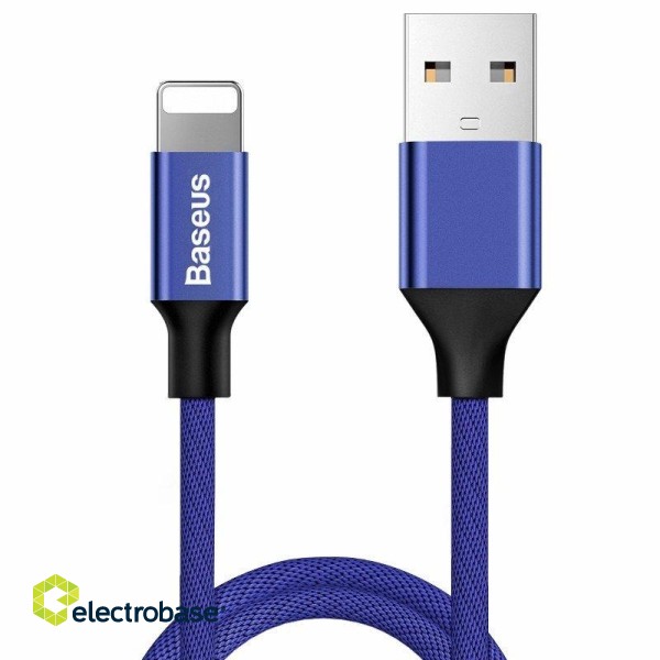 Baseus Yiven Lightning Cable 120cm 2A (Blue) image 1