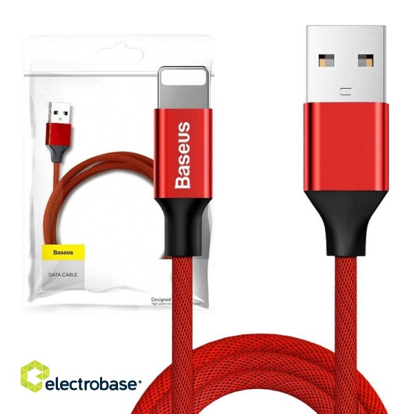 Baseus Yiven Lightning Cable 180 cm 2A (red) фото 8