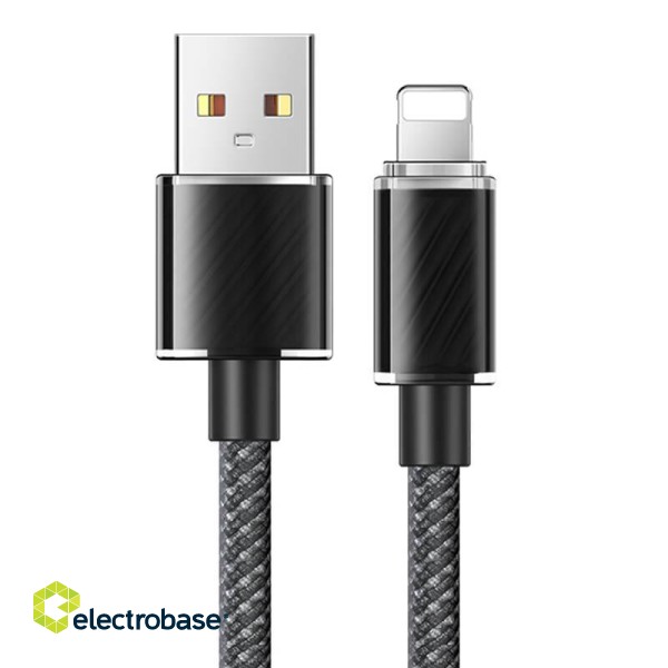 Cable USB-A to Lightning Mcdodo CA-3640, 1,2m (black) paveikslėlis 2