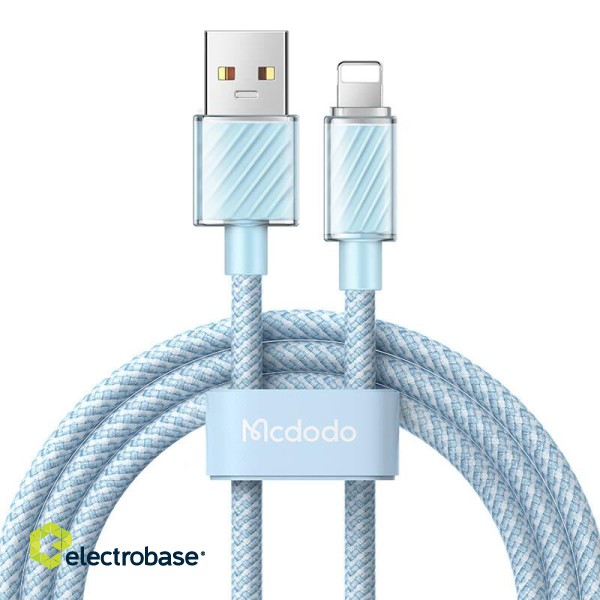 Cable USB-A to Lightning Mcdodo CA-3641, 1,2m (blue) фото 1