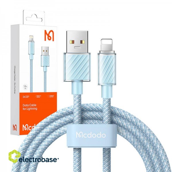 Cable USB-A to Lightning Mcdodo CA-3641, 1,2m (blue) image 3