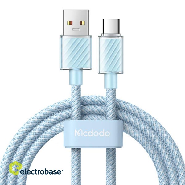 Cable USB-A to Lightning Mcdodo CA-3651, 1.2m (blue) paveikslėlis 1