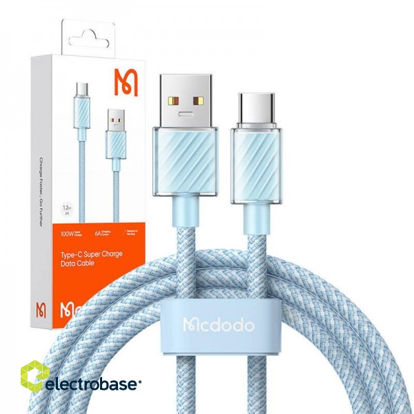 Cable USB-A to Lightning Mcdodo CA-3651, 1.2m (blue) paveikslėlis 3