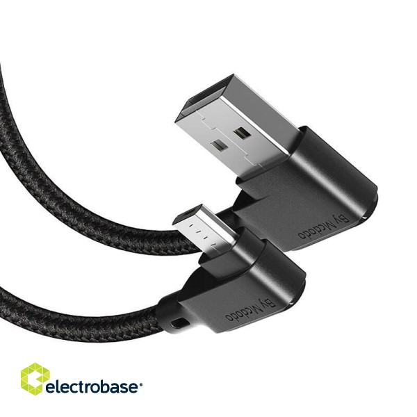 Cable USB-A to MicroUSB Mcdodo CA-7531, 1,8m (black) image 2