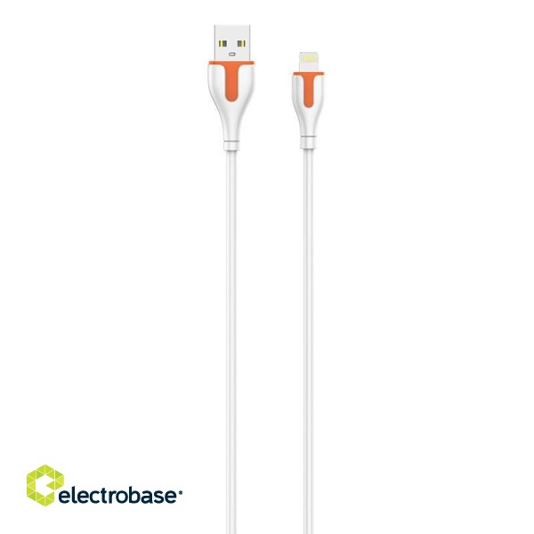 Cable USB LDNIO LS572 lightning, 2.1 A, length: 2m