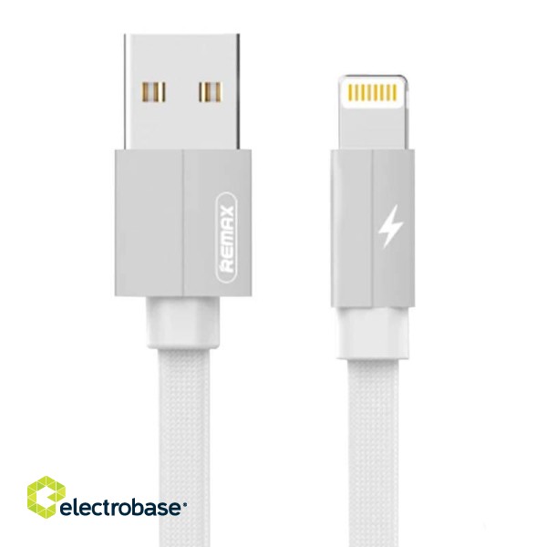 Cable USB Lightning Remax Kerolla, 2m (white)