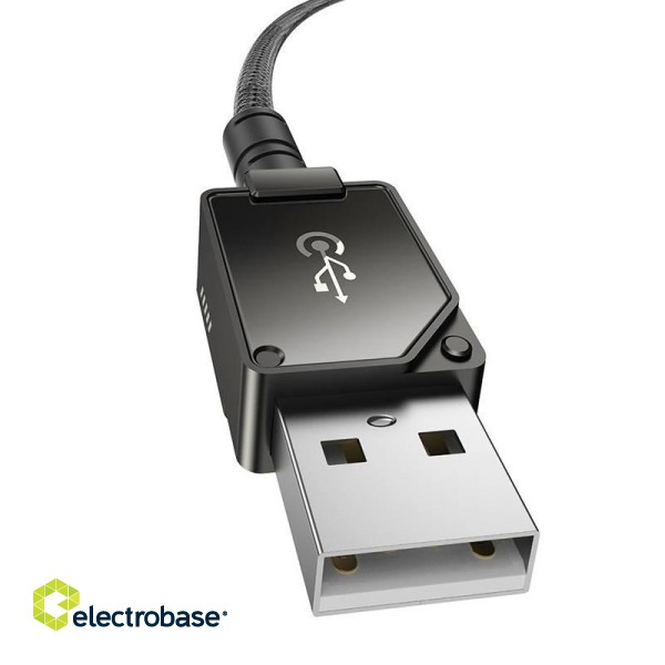 Fast Charging Cable Baseus Explorer 2.4A 1M (Black) image 8