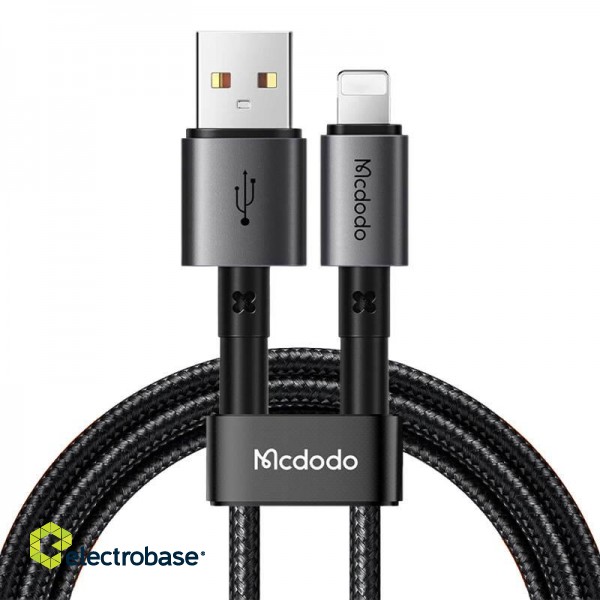 Kabel USB do lightning Mcdodo CA-3581, 3A, 1.8m (czarny) image 1