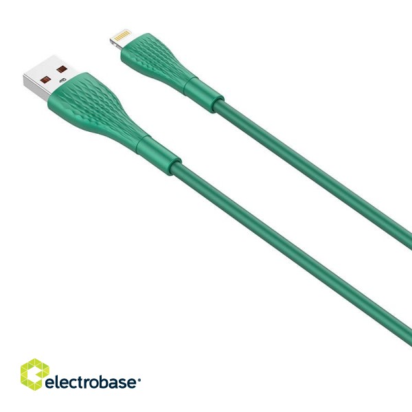 Lightning Cable LDNIO LS672 30W, 2m (green) image 4