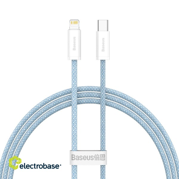 USB-C cable for Lightning Baseus Dynamic Series, 20W, 1m (blue) image 2