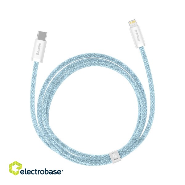 USB-C cable for Lightning Baseus Dynamic Series, 20W, 1m (blue) image 3