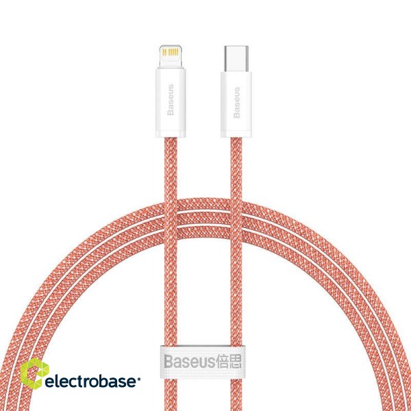 USB-C cable for Lightning Baseus Dynamic Series, 20W, 1m (orange) фото 2