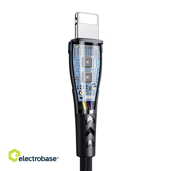 USB to Lightning cable, Mcdodo CA-7440, 0.2m (black) image 4