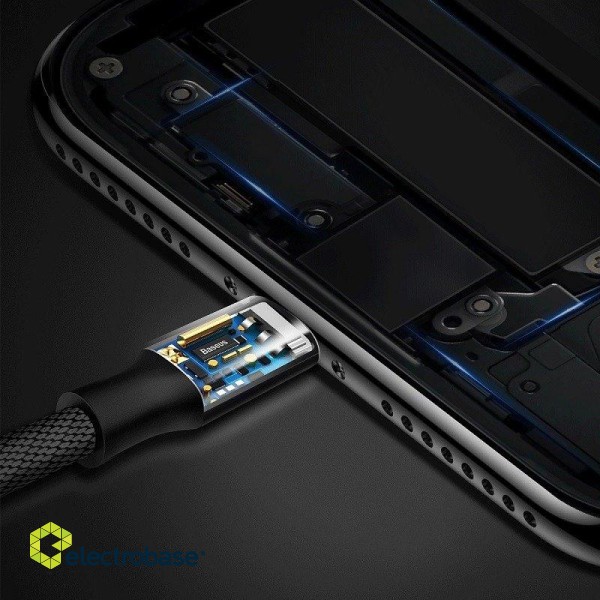 Baseus Yiven Micro USB cable 150cm 2A - Black image 6