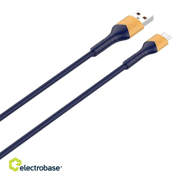 Fast Charging Cable LDNIO LS802 Micro, 30W image 1
