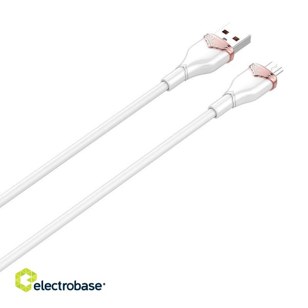 Fast Charging Cable LDNIO LS821 Micro, 30W image 2