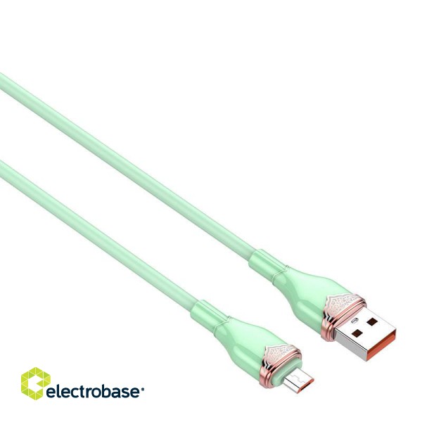 Fast Charging Cable LDNIO LS822 Micro, 30W image 1