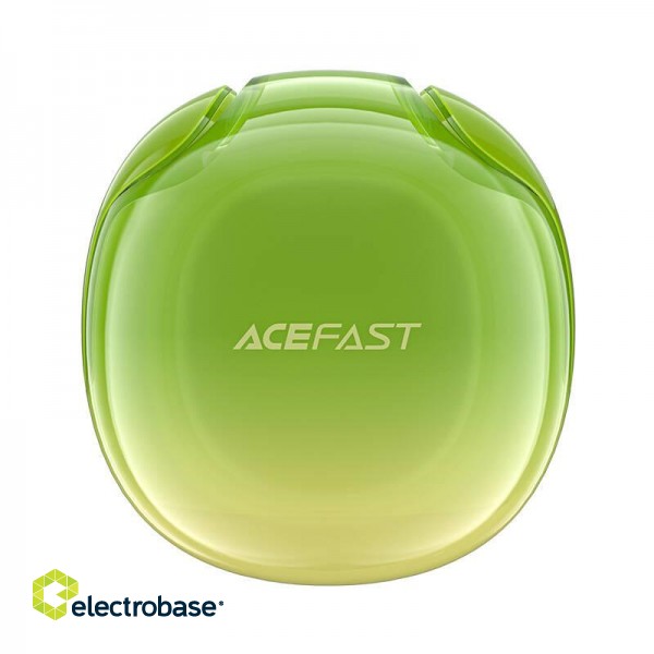 Earphones TWS Acefast T9, Bluetooth 5.3, IPX4 (avocado green) image 5