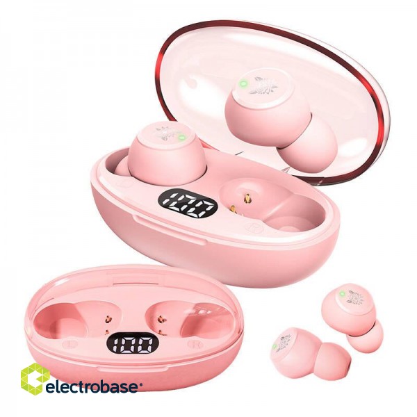 ONIKUMA T305 Gaming TWS earbuds (Pink) image 2