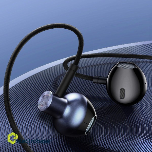 Baseus Encok H19 earphones - black фото 9