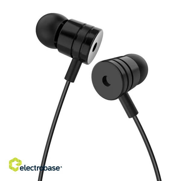 Foneng EP200 wired, in-ear headphones, mini jack (black) image 2