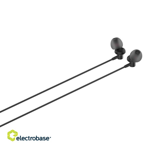 LDNIO HP06 wired earbuds, 3.5mm jack (black) image 3