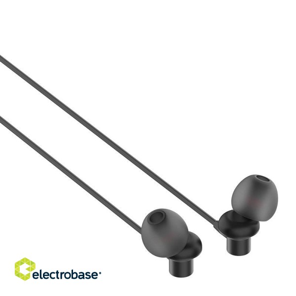 LDNIO HP06 wired earbuds, 3.5mm jack (black) paveikslėlis 4