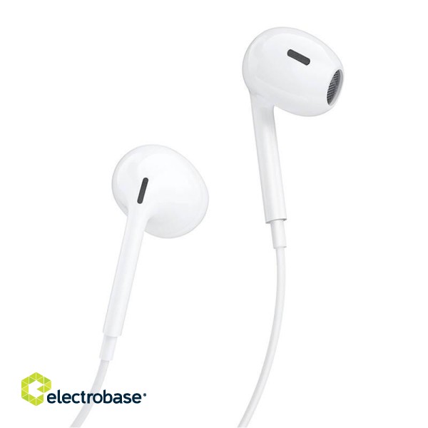 Wired earphones Dudao X14PROT (white) paveikslėlis 2